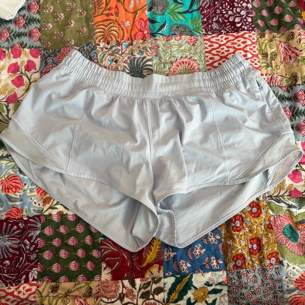 Lululemon Light Purple Hotty Hot Shorts